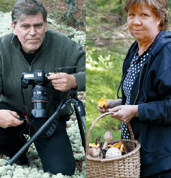 Porträtt av Barbro Forsberg och Stefan Lindberg