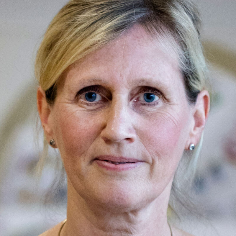 Porträtt av Kitte de Bruyn