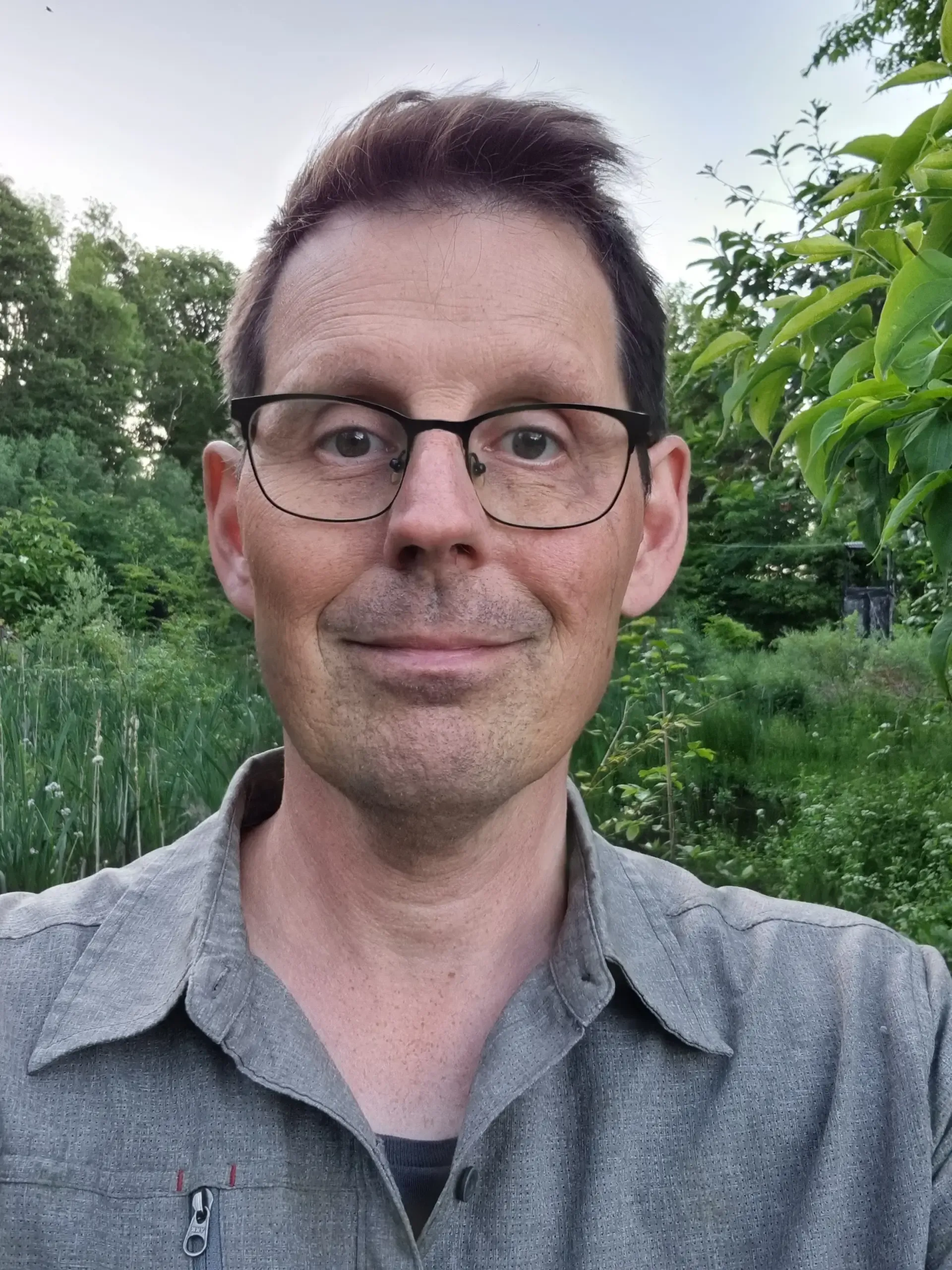 Porträtt av Ludvig Johansson
